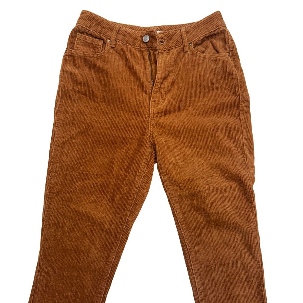 Pacsun Women's Corduroy Mom Jean in Rust size 27